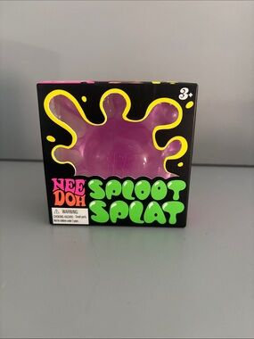 Authentic Rare NeeDoh Sploot Splat -Purple